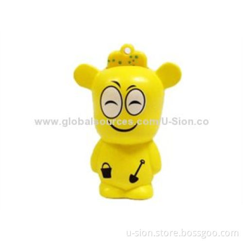 Lovely and Cute USB Flash Drive for Promotional Gifts, 512MB to 128GB Capacity Range